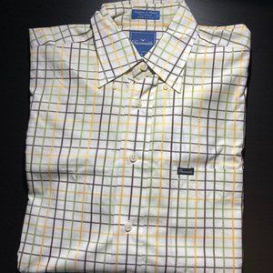 Faconnable Men’s Long Sleeve Dress Shirt_Size M